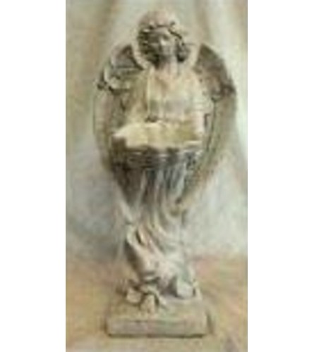 Statue - Angel With Sea Shell