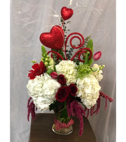 Cupid's Hearts Arrangement