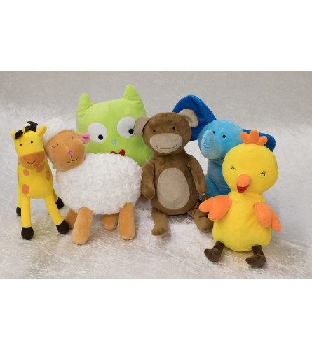 Assorted Plush Animal