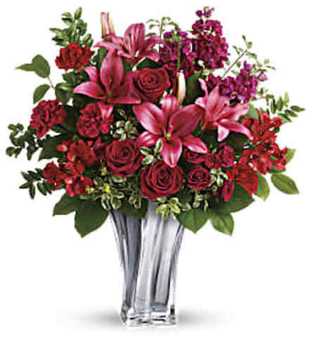 Sterling Silver Love Bouquet - Deluxe. An arrangement by Mardi Gras Florist.