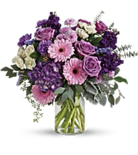 TRF281-6 Magnificent Mauves Bouquet