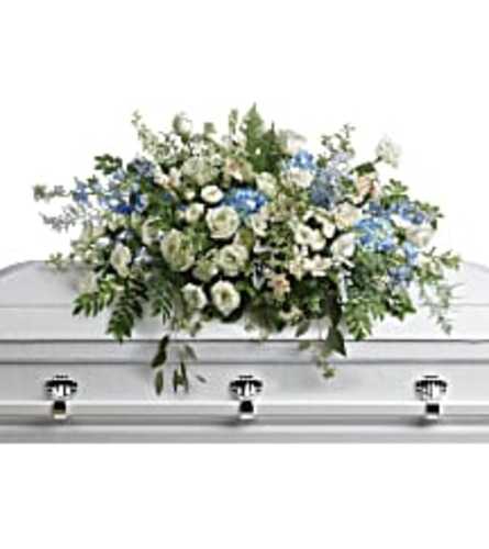 TRF283-6A Tender Remembrace Casket Spray