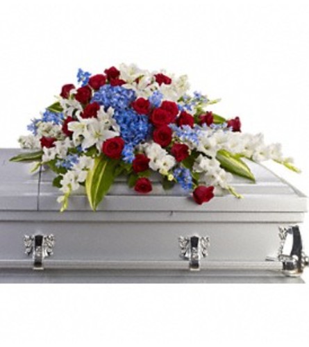 Distinguished Honor Casket Cover