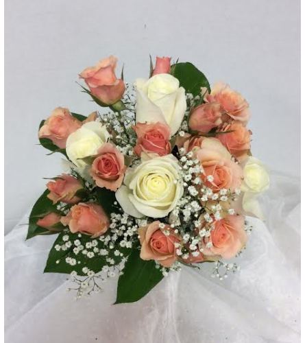 Prom BVP10 - Just Peachy Bouquet (pick up only)