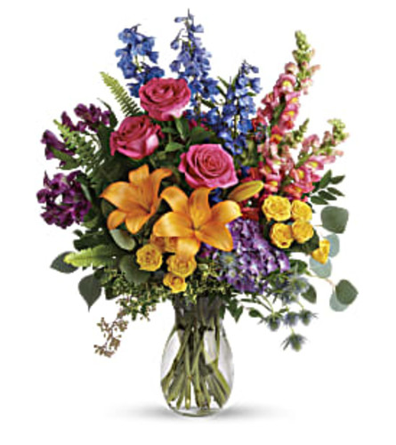 A Colors Of The Rainbow Bouquet