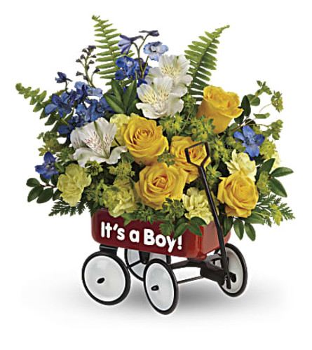 Sweet Little Wagon Bouquet