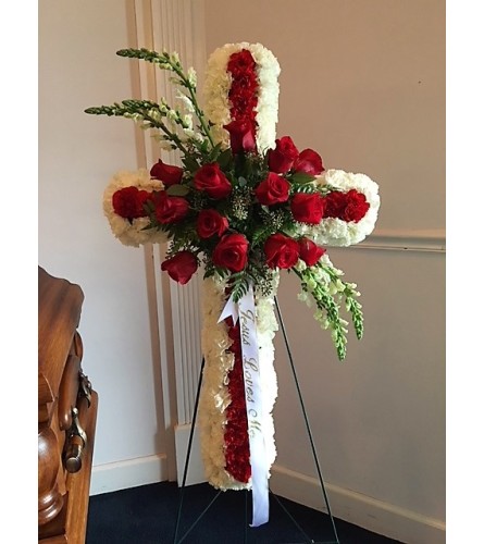 Cherished Farewell-Large Cross