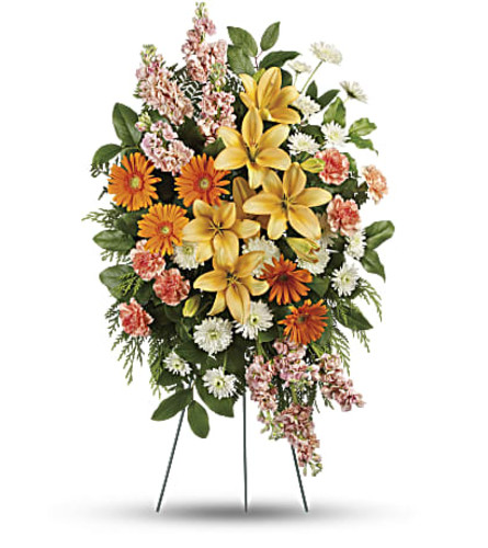 The Treasured Lilies Spray
