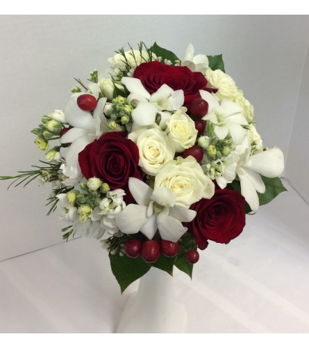 Prom BVP29 - Lovely In Red Bouquet (pick up only)