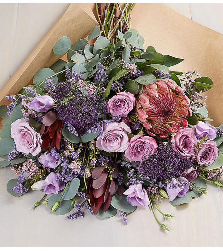 The Fascinating Wrapped Bouquet