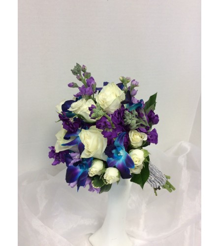 Prom BVP20 - Blue Sapphire Bouquet (pick up only)