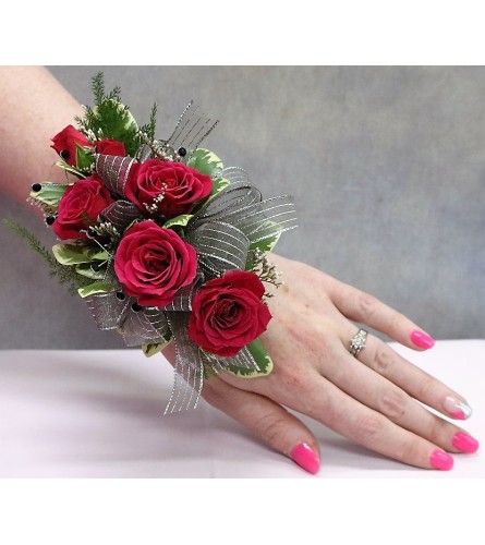Fuschia Rose Corsage/Boutonnieres