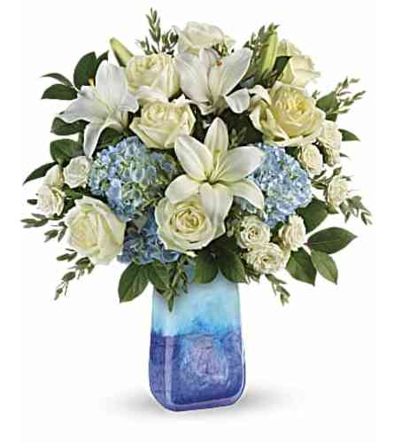 An Ocean Sparkle Bouquet