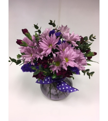 Purple Posey Bouquet