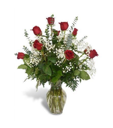 1 Dozen Premium Red Roses