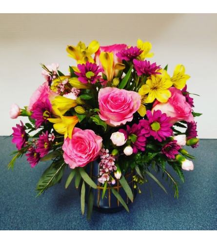 Yellow and Pink Bouquet