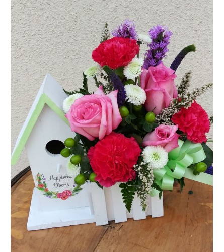 Bird house arrangement