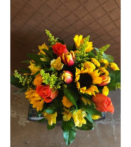 Sunny Flower Bouquet