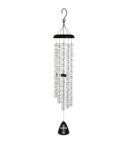 Black And White Old Wind Chimes Diamond Painting 