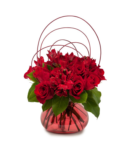 Loop Dee Loop by Country Gardens. An arrangement by Country Garden Floral Boutique.