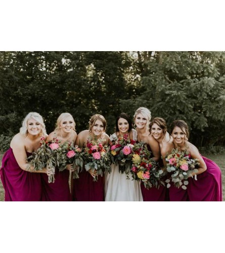 Wine Colored Wedding