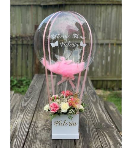 bubble balloon arrangement