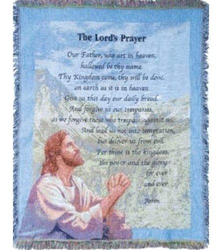 Lord's Prayer Afghan
