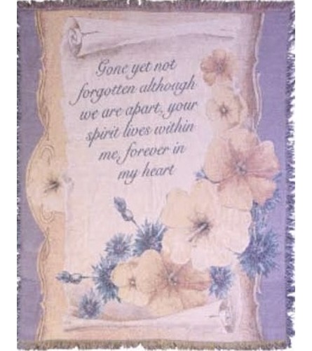 Gone, But Not Forgotten Afghan