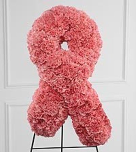 Pink pink breast cancer ribbon