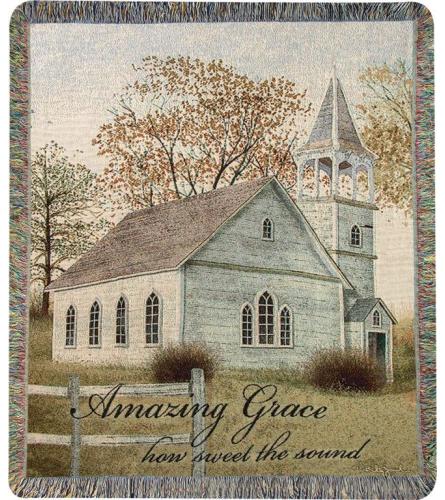 Tapestry Throw - Amazing Grace Billy Jacobs