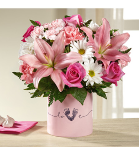 Tiny Miracle Baby Girl Bouquet FTD