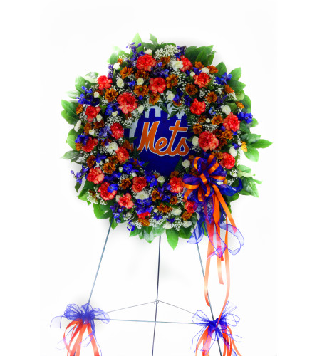 Colorful Funeral Wreath