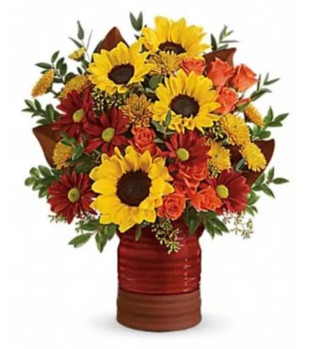 Rustic Heirloom Sunflower