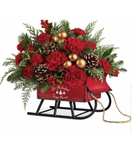 Saint Nicholas Tree Farm Sleigh