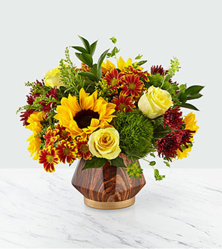 Fall Harvest in Vase