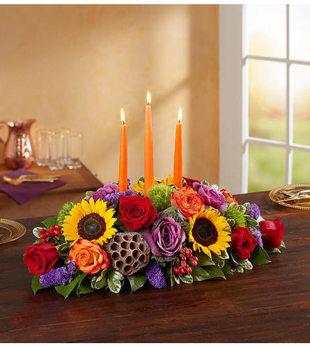 GARDEN OF FALL CENTERPIECE