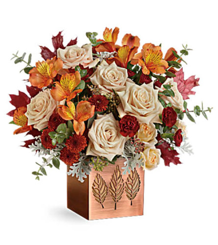 Shimmering Leaves fall bouquet