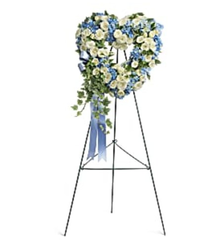 Tender Remembrance Wreath Standing Spray