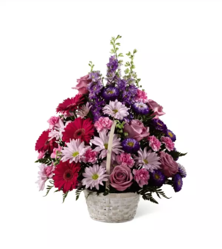 FTD's Pastel Peace™ Basket Arrangement