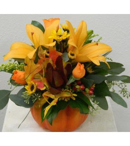 Autumn Pumpkin Bouquet