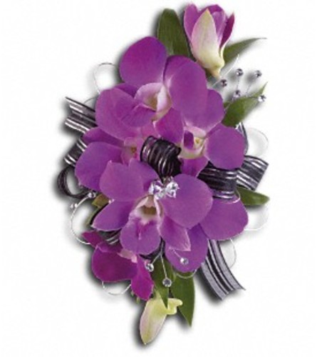 Purple Promise Wrist Corsage *PLEASE CALL TO ORDER*