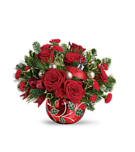 Christmas Ornament Bouquet