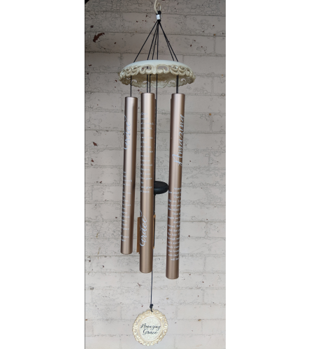 40" Amazing Grace, Vintage Wind Chime