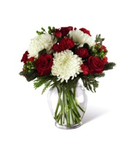 The FTD® Holiday Enchantment™ Arrangement