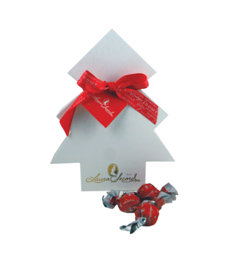 Laura Secord signature chocolates xmas tree box