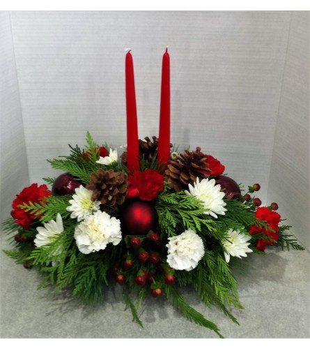 Country Christmas Centrepiece