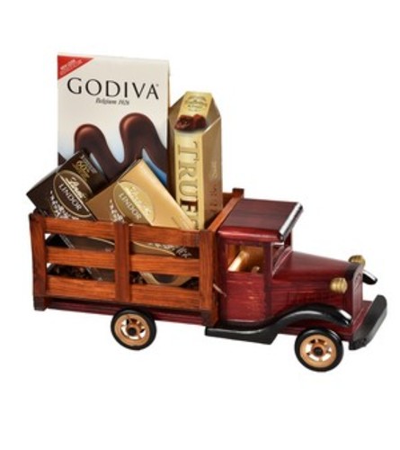 Vintage Chocolate Truck