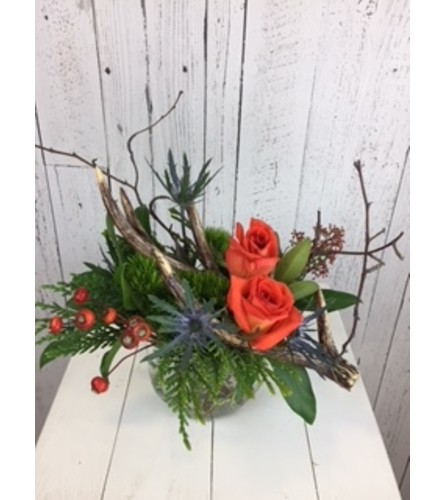 Rustic Cochrane Flower Bouquet. An arrangement by Incredible Florist.