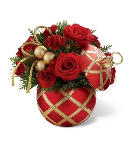 Holiday Cheer Ornament Bouquet