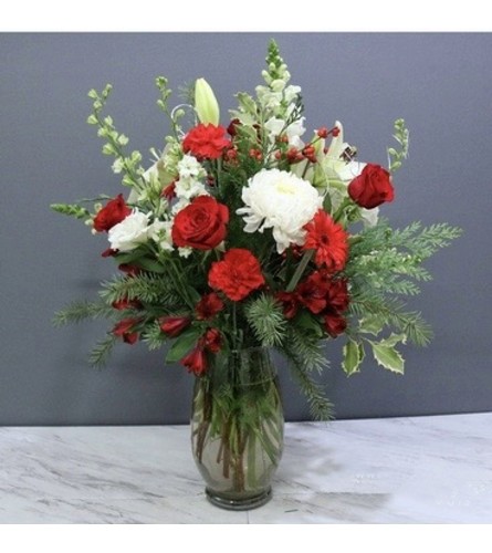 Christmas Vase #31